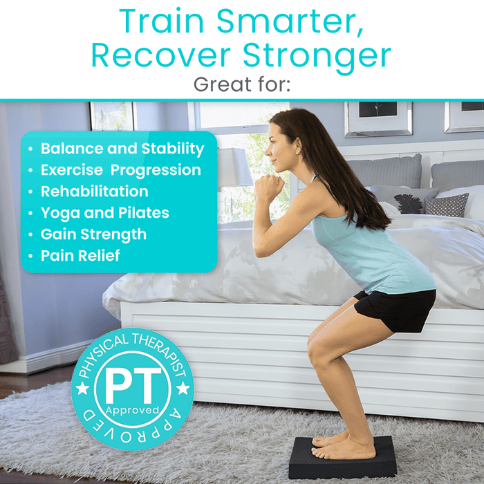 thumbnail image 2 of Aiweitey Stability Trainer Pad – Foa Balance Exercise Pad Cushion For 2 of 14