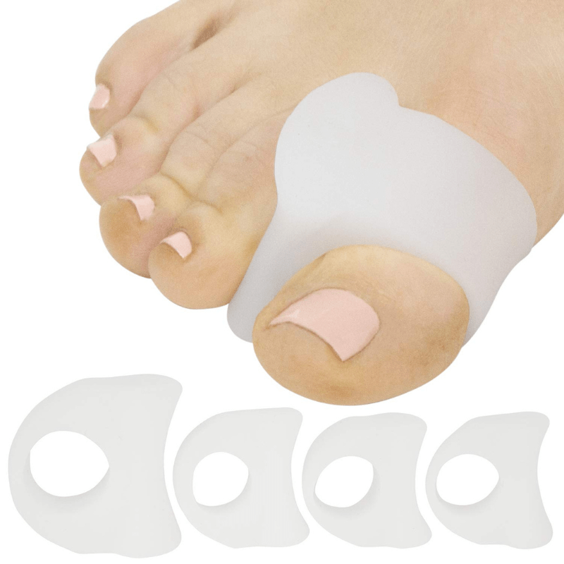 Toe Spacers - Gel Separators for Crooked Toe Alignment - Vive Health