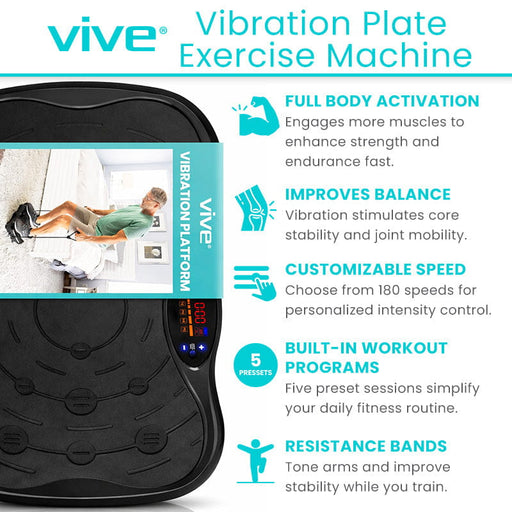 Vive Vibration Plate Exercise Machine