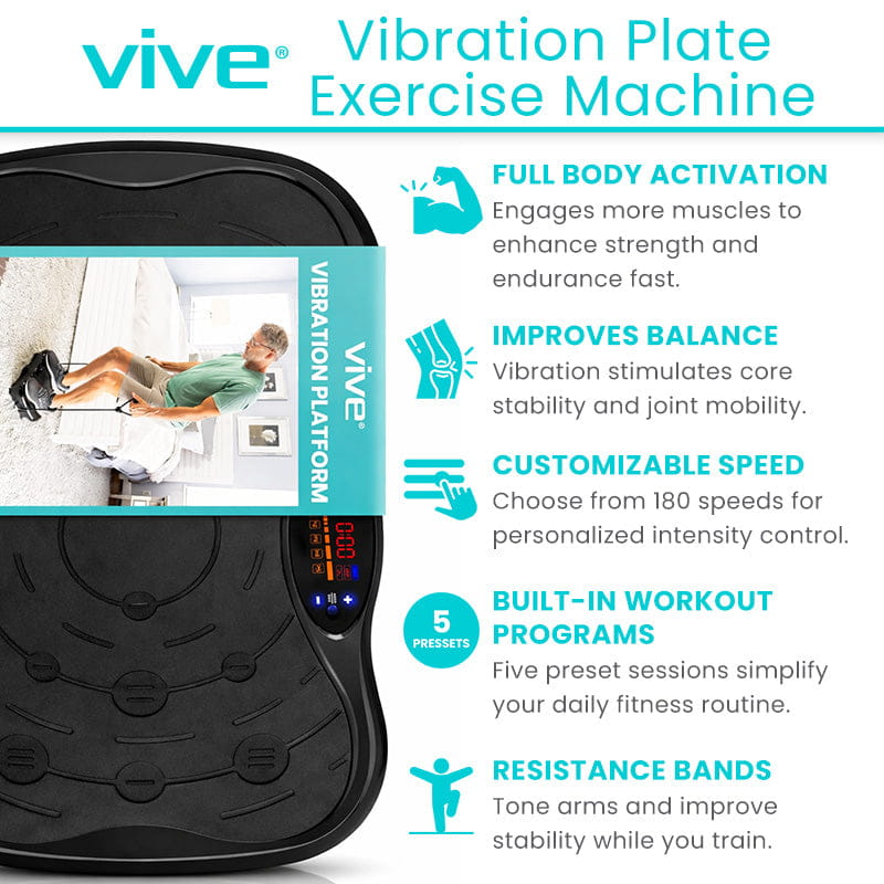 Vive Vibration Plate Exercise Machine