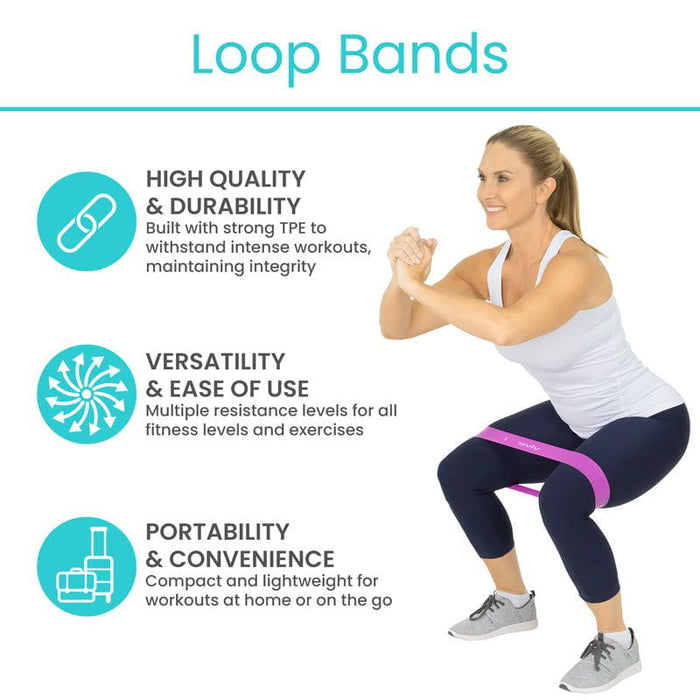 Resistance Bands - Exercise Loop Set — Vive Health