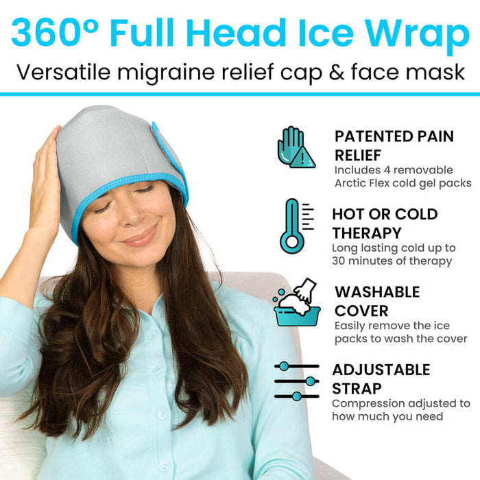 360 Full Head Ice Wrap