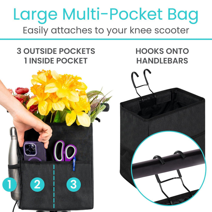 large multi-pocket bag