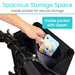 spacious storage space