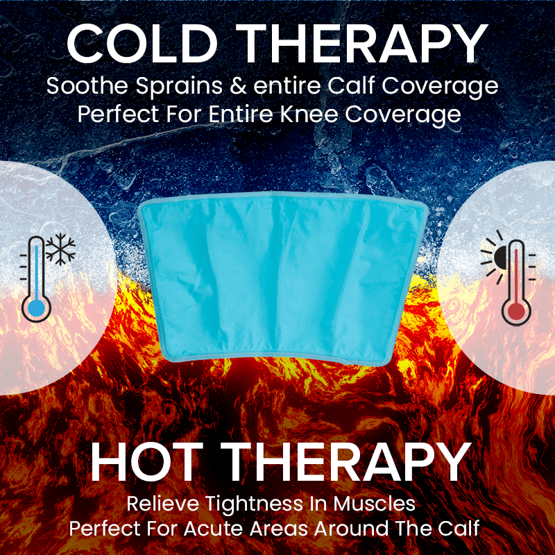 hot and cold therapy soothe sprains calf coverage