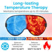 long-lasting temperature therapy - maintains temperature up to 20 minutes