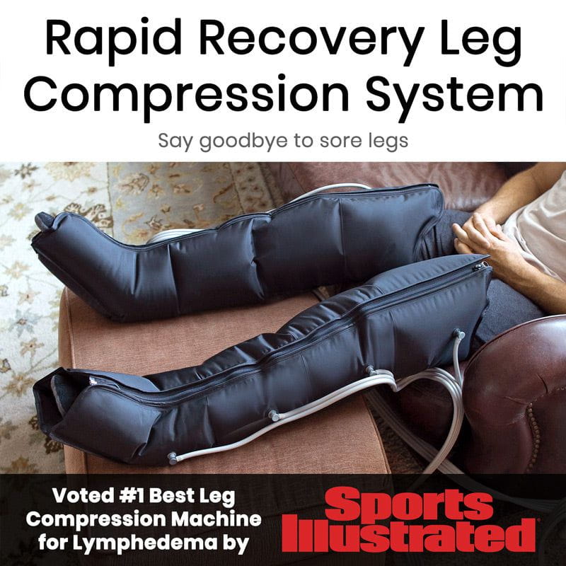Leg Compression Machine - Sequential Pump Device For Recovery, Swelling and Pain Relief