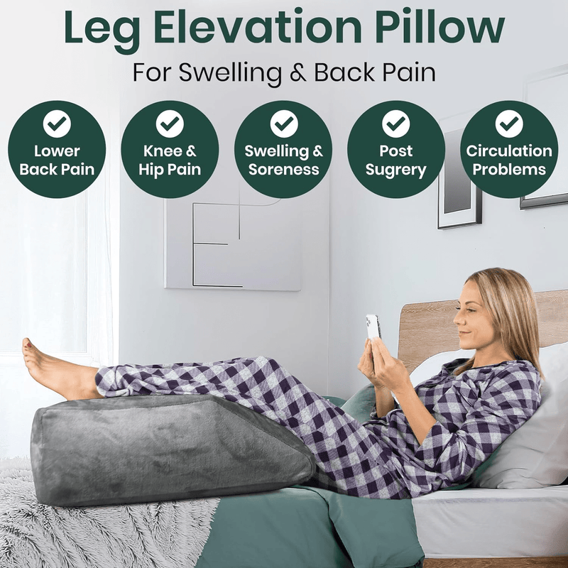 Leg Elevation Pillows,Inflatable Leg Pillows for Swelling