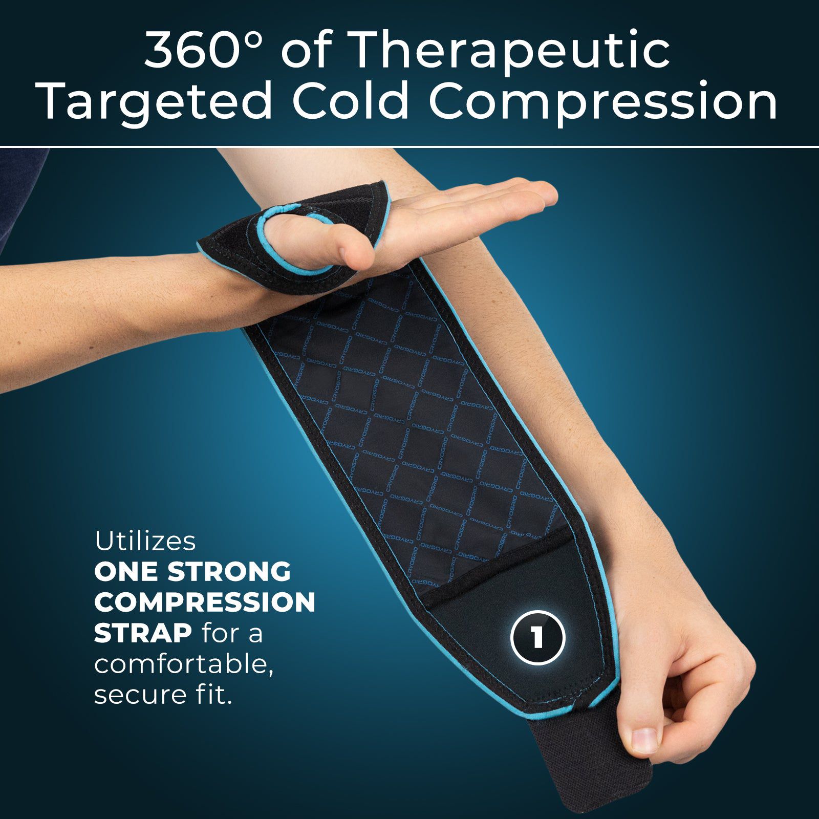 one strong compression strap 