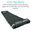 Anti-Slip Band, Non-irritating band with silicone grips for a non-slip, non-bunching sleeve