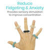 Reduce Fidgeting & Anxiety Provides  sensory stimulation to improve concentration