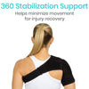 360 Degrees Of Stabilization Support, Helps minimize movement for injury recovery