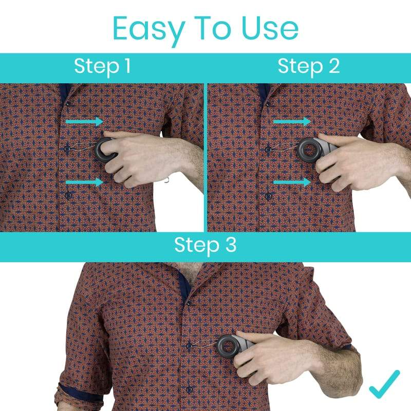 Vive Button Hook with Finger Hole - Zipper Gripper India