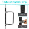 textured rubber grip bar