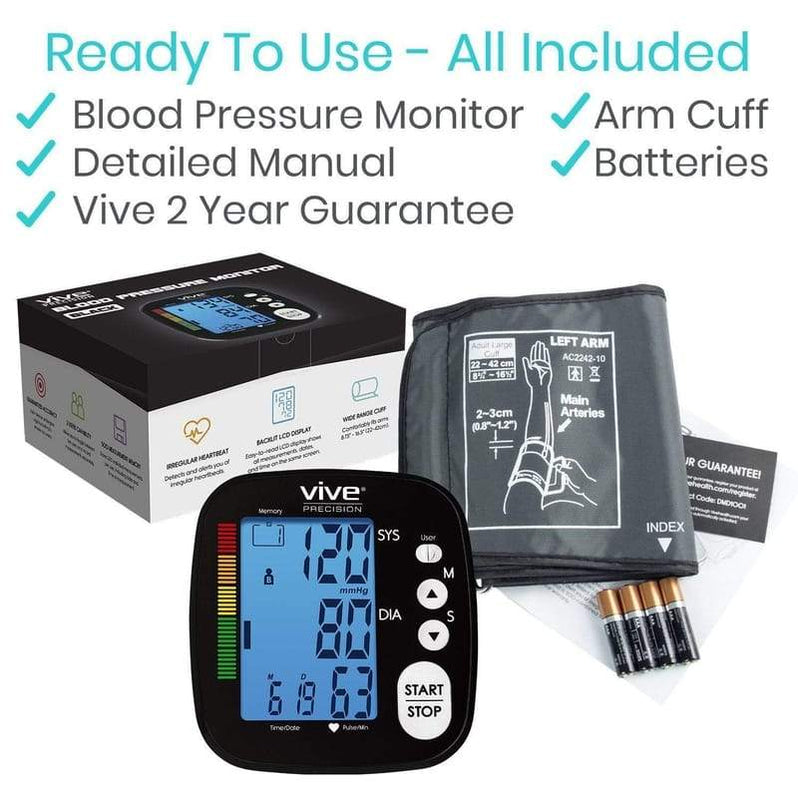 Blood Pressure Monitor and Cuff - BPM Machine — Vive Health