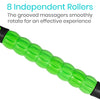 massage stick with 8 independent rollers