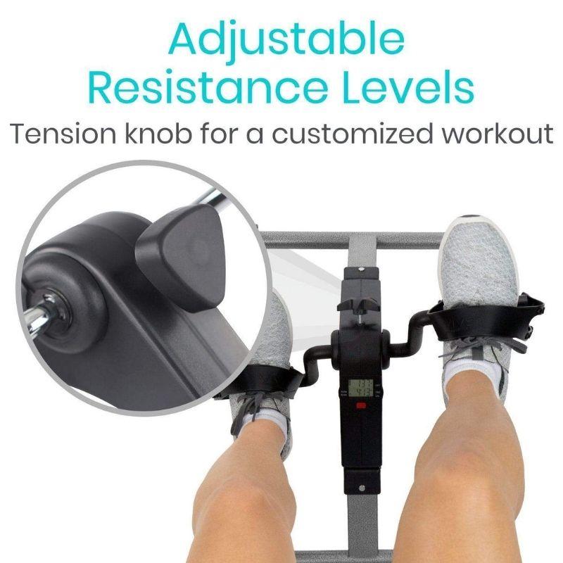 Adjustable Resistance Levels, Tension knob for a customized workout