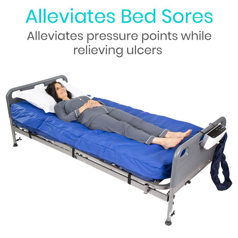 Med-Aire 8 inch Alternating Pressure and Low Air Loss Mattress