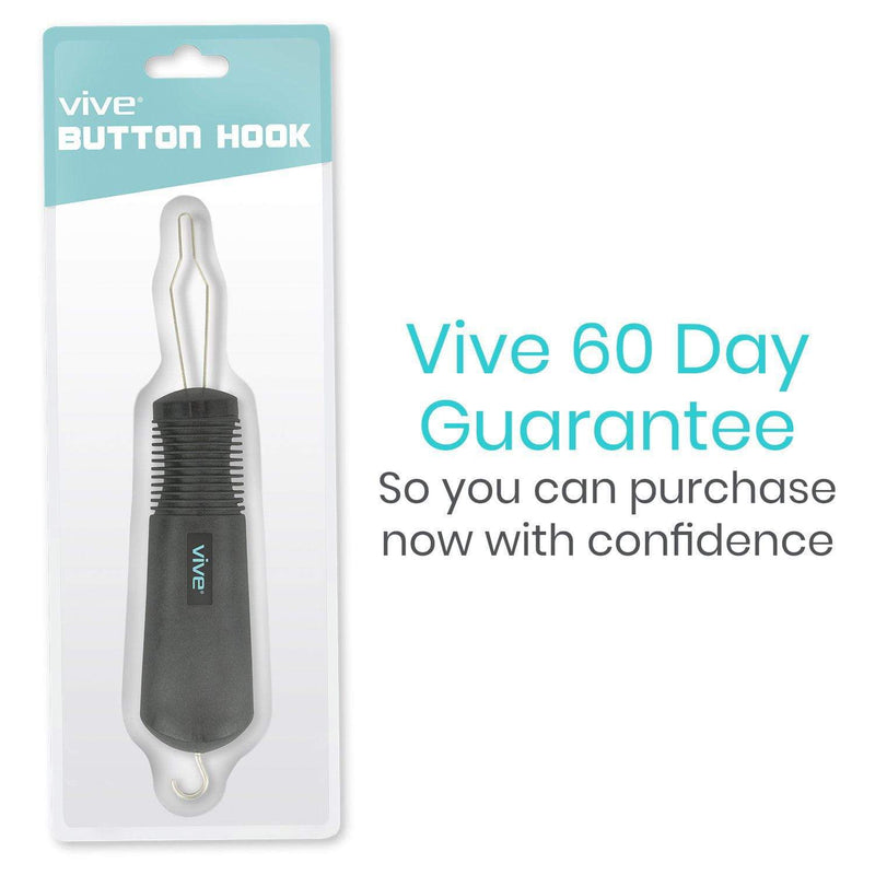 Button Hook & Fastener - Dressing Aid - Vive Health
