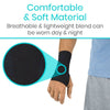 Comfortable soft material compression sleeves