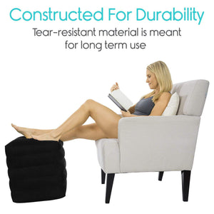Inflatable Leg or Foot Rest - Portable for Travel — Vive Health