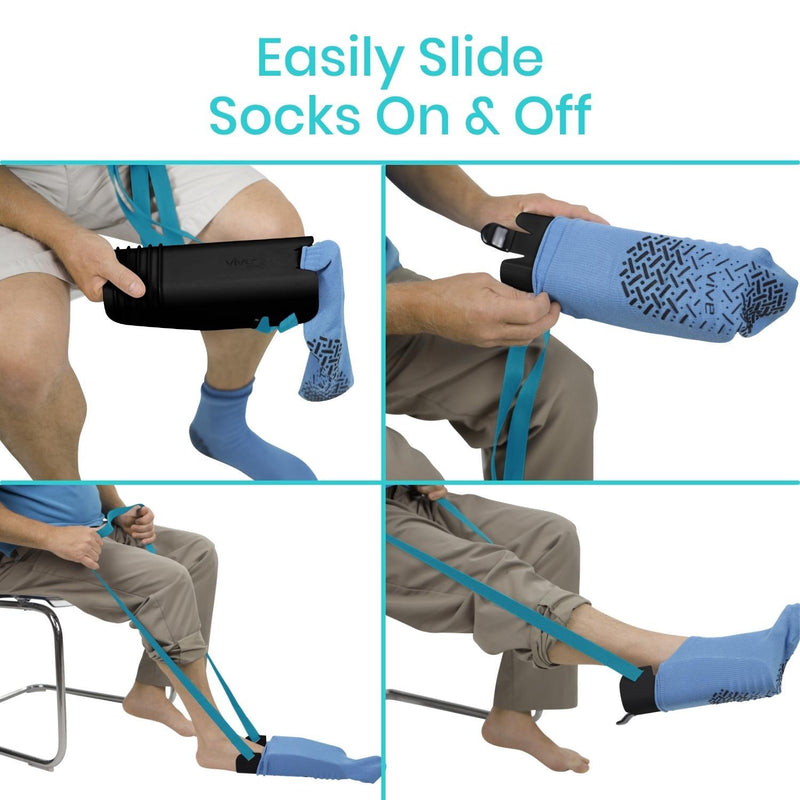 Sock Helper - Compression Stocking Aid for Elderly - Vive Health