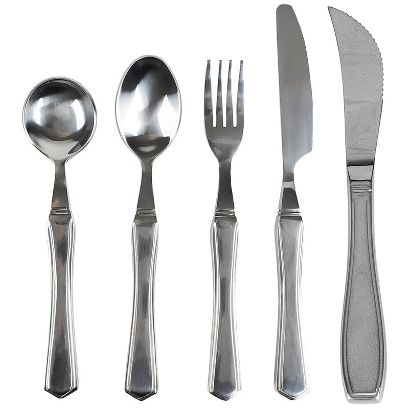 Eating Utensils Sets, Stainless Steel Forks Spoons and Knives Set