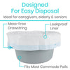 Easy disposal liners