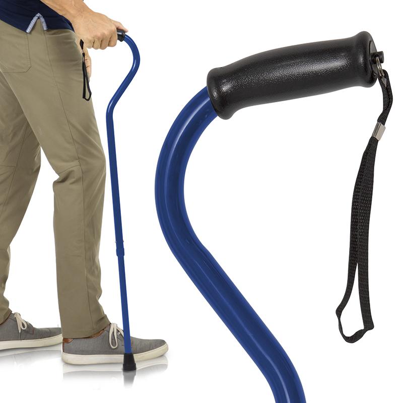 Offset Bariatric Cane - Heavy Duty Stabilizing Support - Vive Health