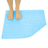 shower mat blue