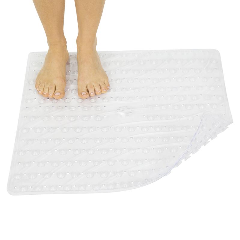 shower mat gray
