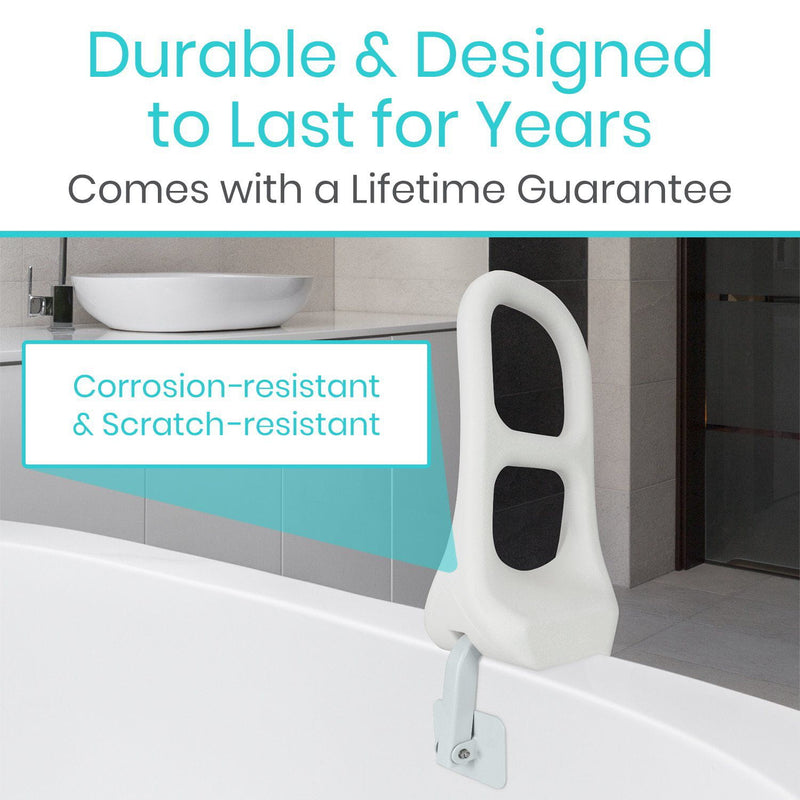 Scratch Resistant Padding Protects bathtub surface from scratches, scuffs and scrapes