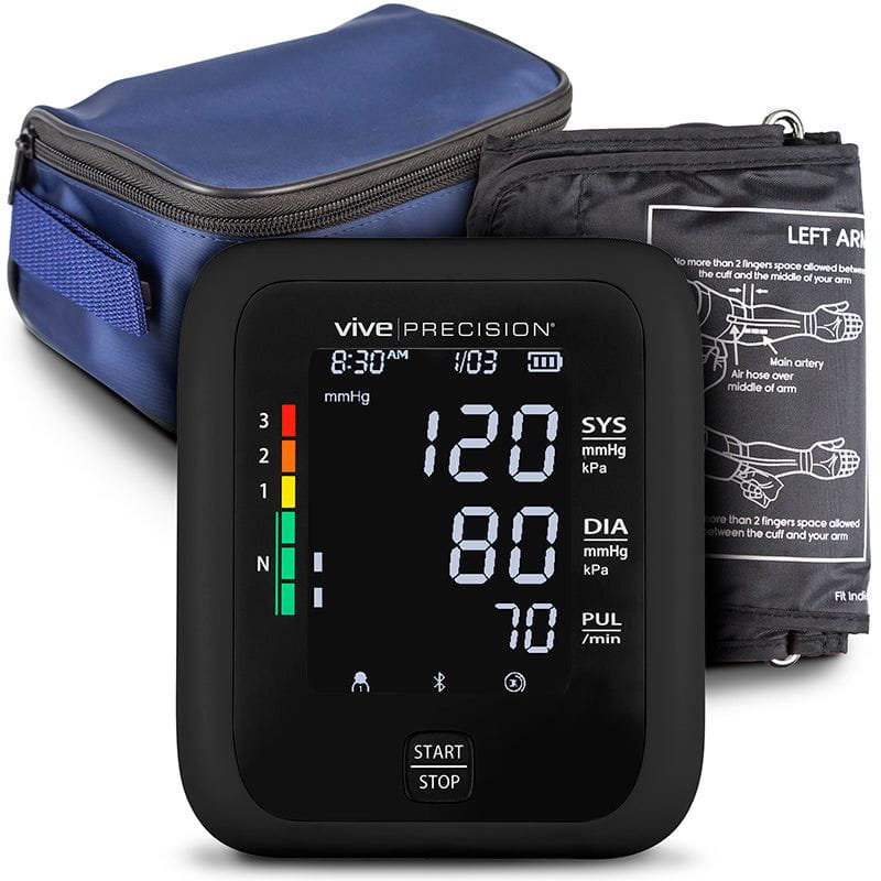 Vive Health Precision Blood Pressure Monitor Black