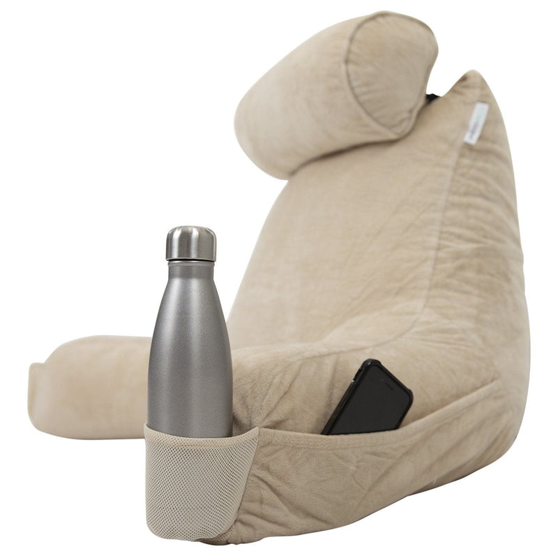 Xtra Comfort Backrest Pillow - Soft Memory Foam Contour Lounge Cushion
