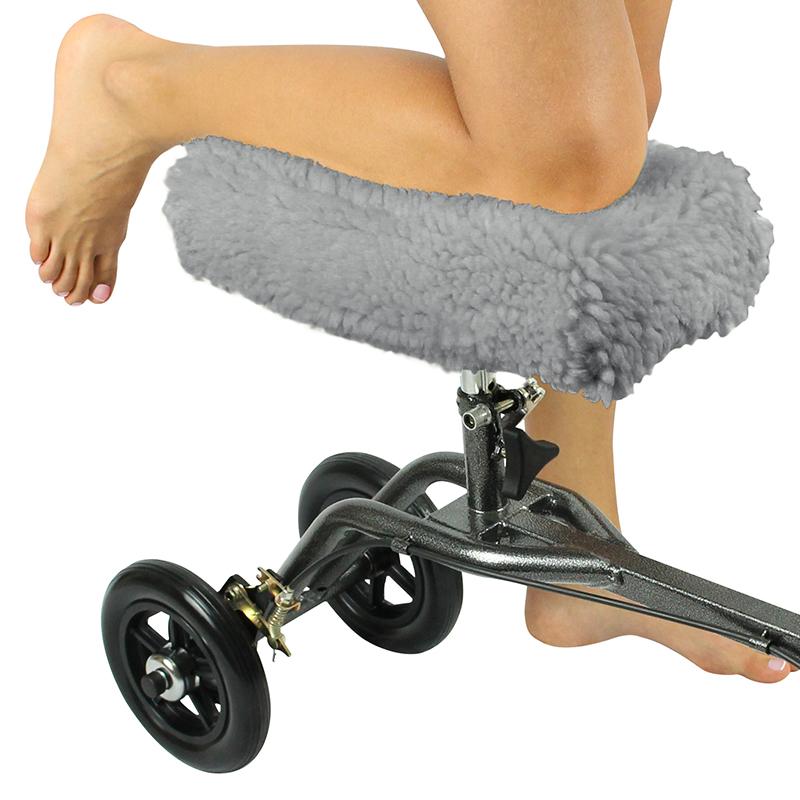 Mars Wellness Knee Scooter Pad with Memory Foam - Knee Walker Pad Cover for  Knee Scooter and Roller - Knee Scooter Cushion Improves Leg Cart Comfort 