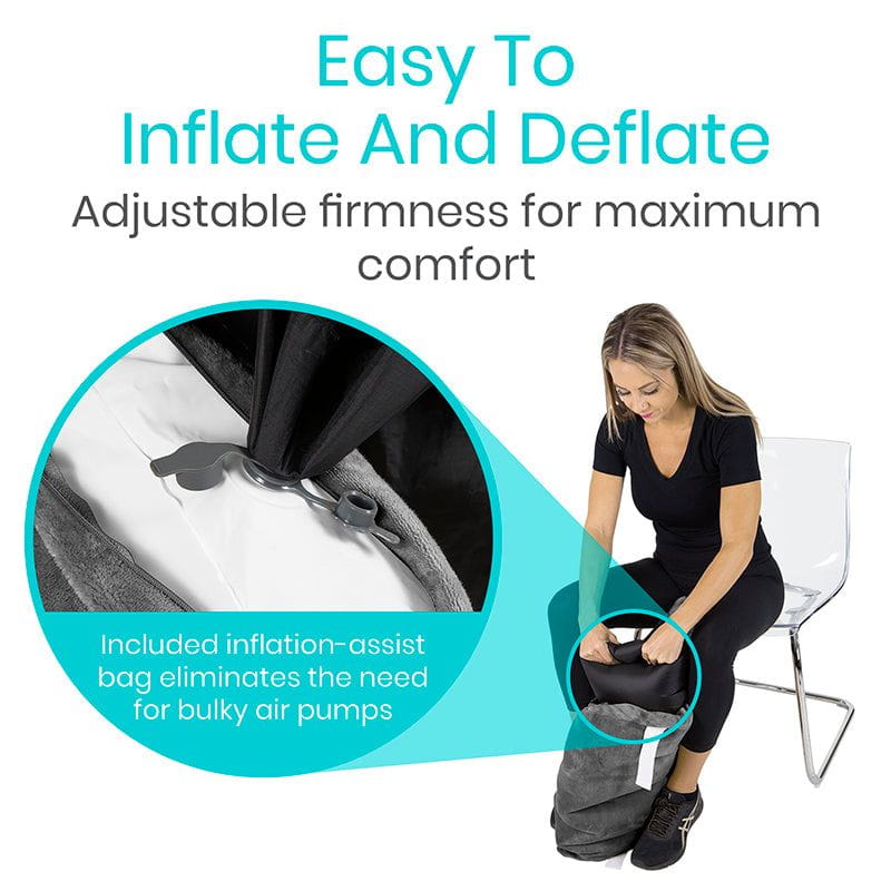 Inflatable Leg Rest Pillow - Vive Health