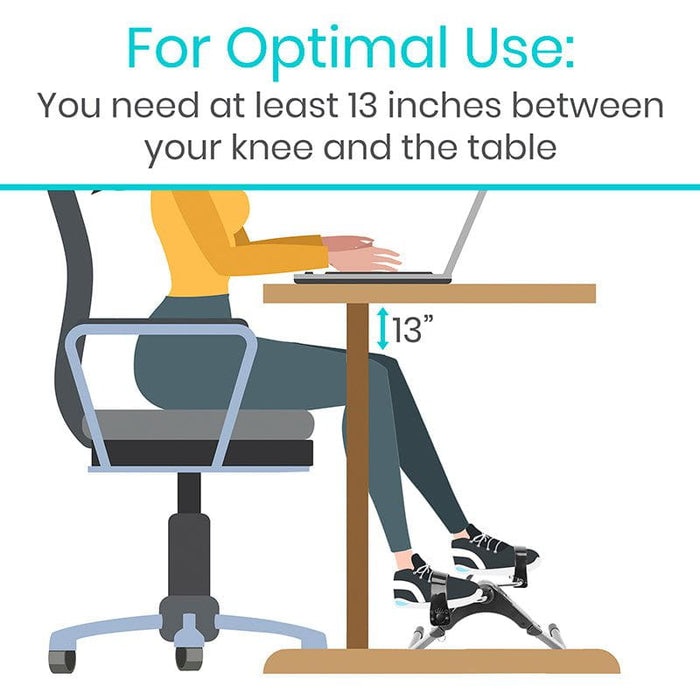 Under Desk Bike Portable Pedal Exerciser — Vive Health