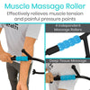 massage cane with built in massage roller