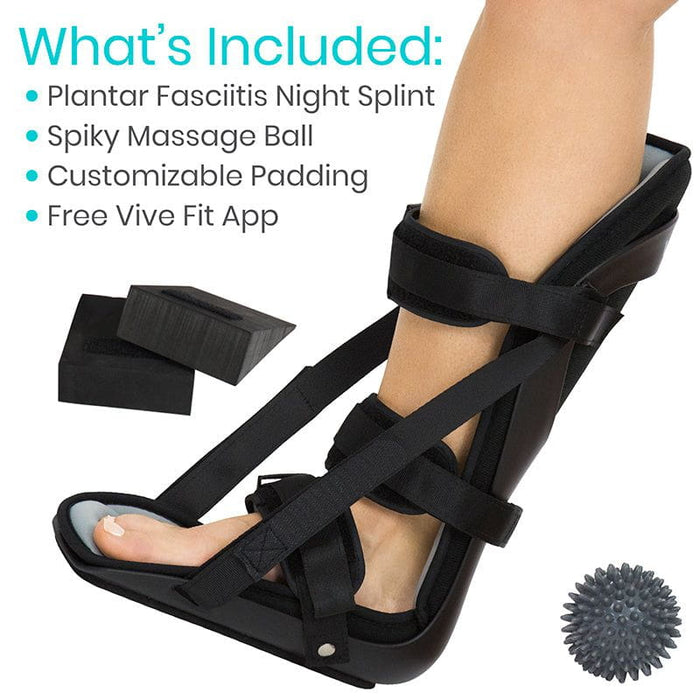 T Night Splints Night Splints - Plantar Fasciitis & Achilles Tendon — Vive Health