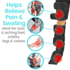 full leg compression massager helps relieve pain and swelling