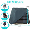 fits wheelchair, recliner or office chair