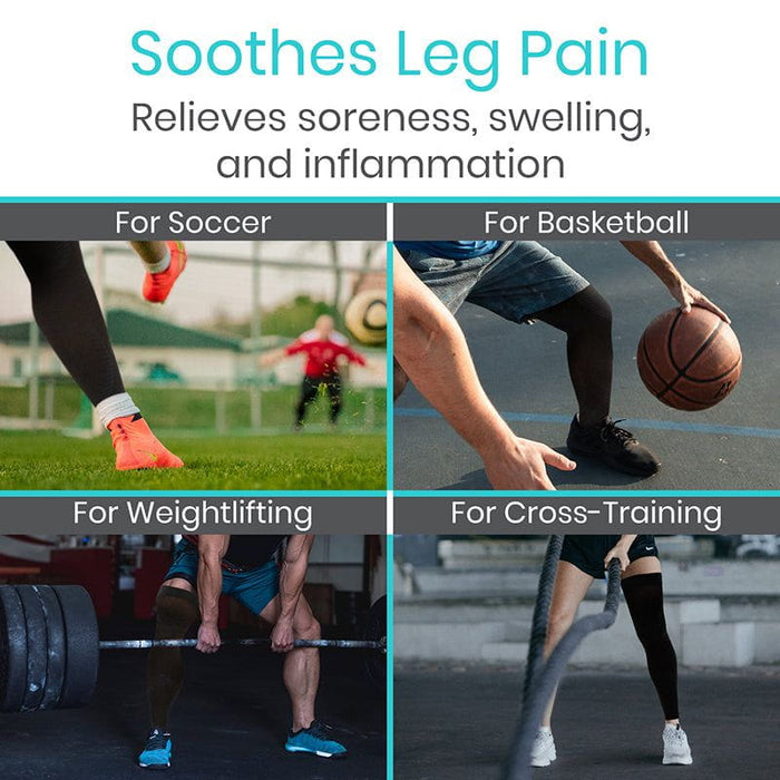 Compressing Leg Leg Compressions Sleeve — Vive Health