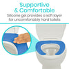 silicone gel toilet seat cushion