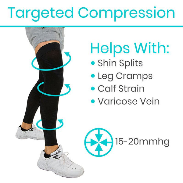 Compressing Leg Leg Compressions Sleeve - Vive Health
