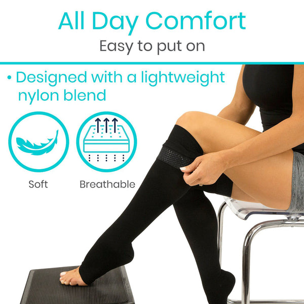 Thigh High Compression Stockings - Vive Health