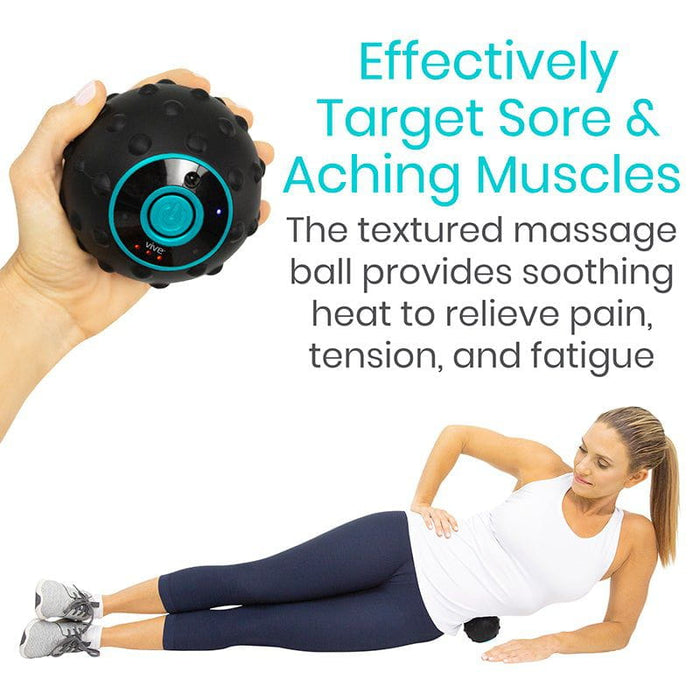 Vibrating Massage Ball - 3 Speed Massager Vive Health Vibrating Massage Ball - 3 Speed Massager Vive Health