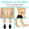 conforms to the body for immediate targeted pain relief