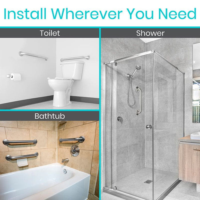 Shower Stall Tub Grab Bars For Fiberglass Tubs Grab Bars For