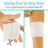 easily cut to any size for personal and customized fit