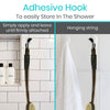 Easily store in shower